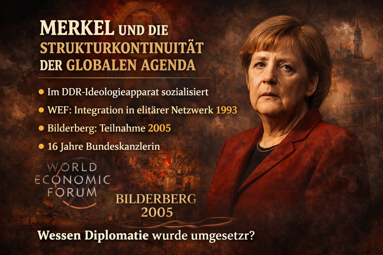 Merkel und die globale Agenda
