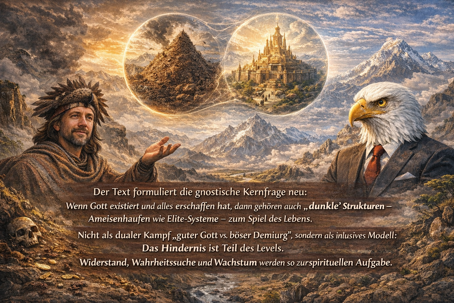 Gott als liebender Schöpfer des Spiels